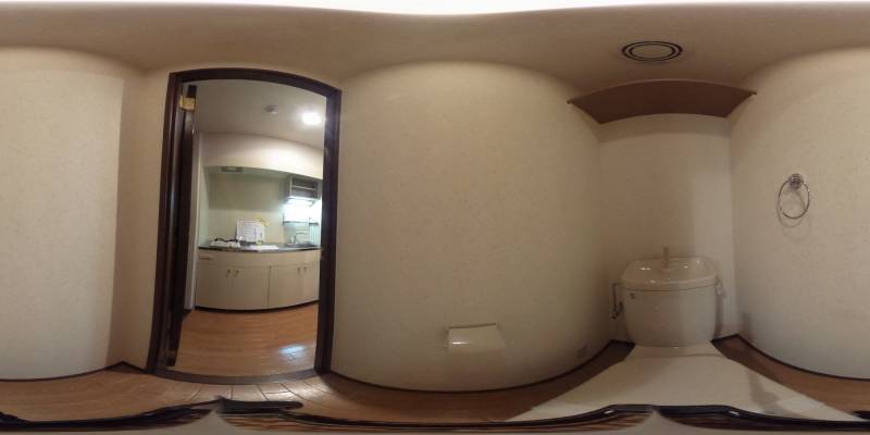 パノラマ画像トイレ