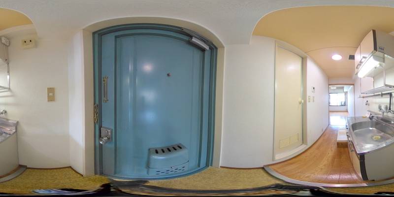 パノラマ画像玄関