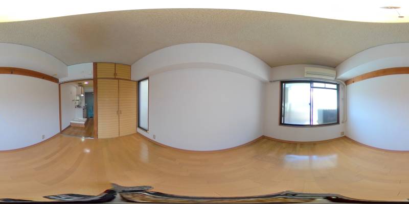 パノラマ画像洋室