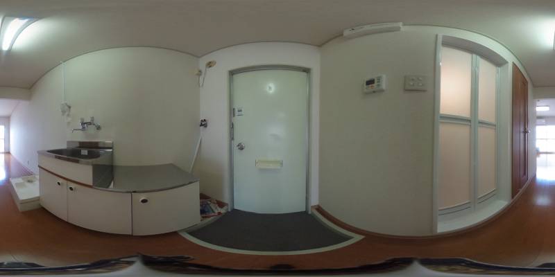 パノラマ画像玄関