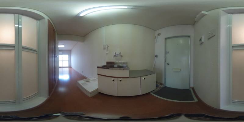 パノラマ画像キッチン