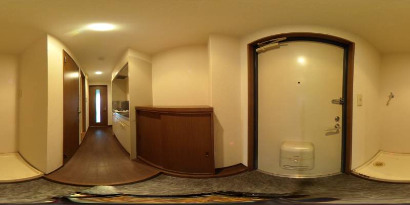 パノラマ画像玄関