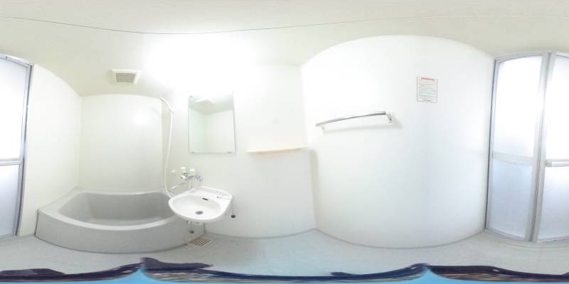パノラマ画像バスルーム