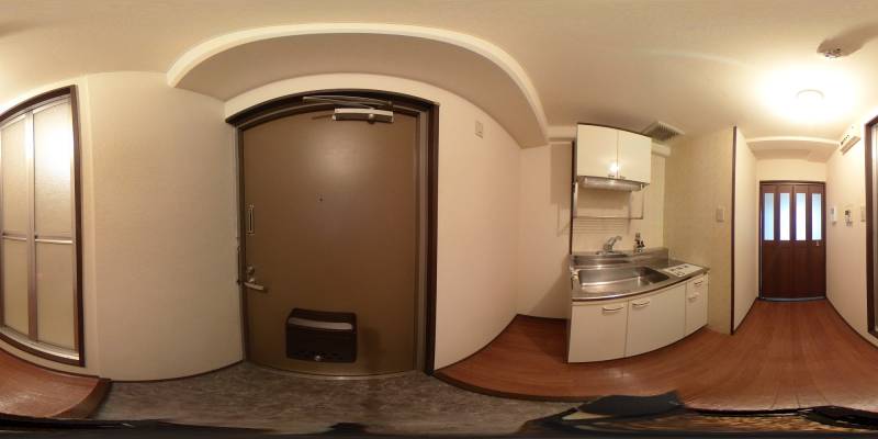 パノラマ画像玄関