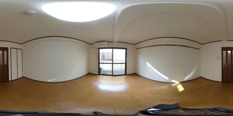 パノラマ画像洋室