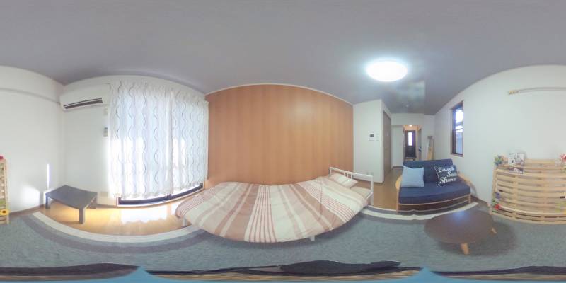 パノラマ画像洋室