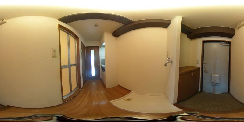 パノラマ画像玄関