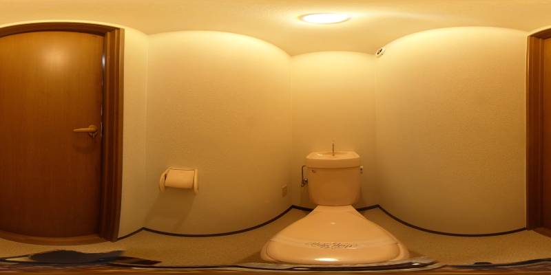 パノラマ画像トイレ