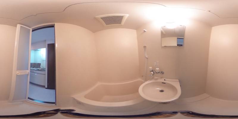 パノラマ画像バスルーム