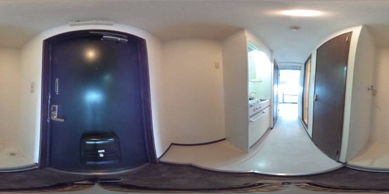 パノラマ画像玄関