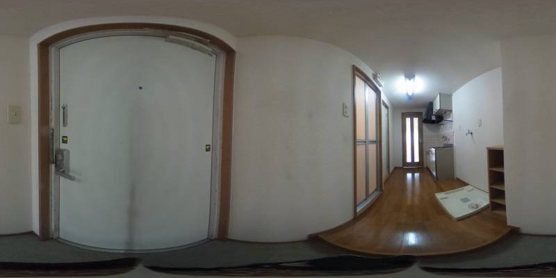 パノラマ画像玄関