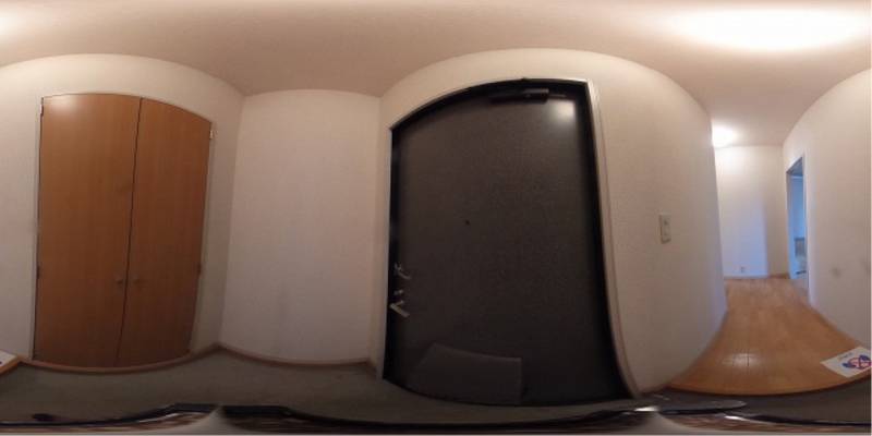 パノラマ画像玄関