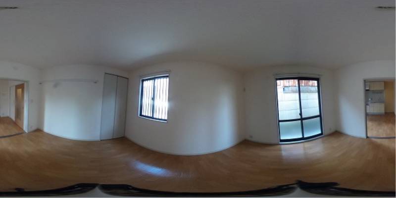 パノラマ画像洋室