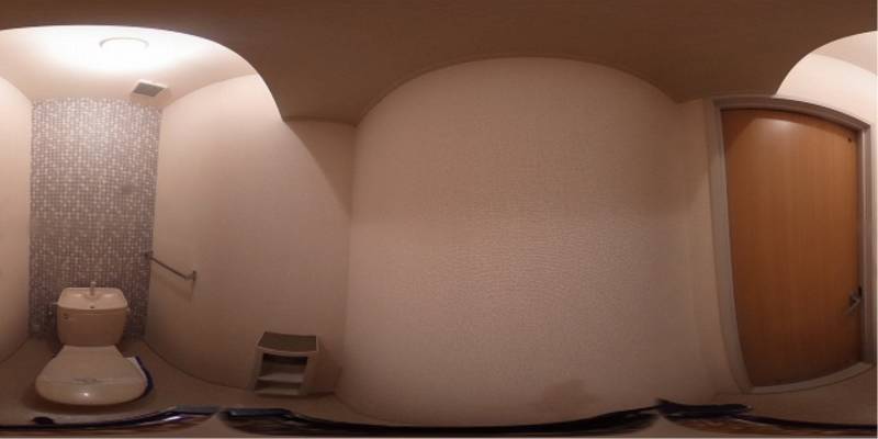 パノラマ画像トイレ