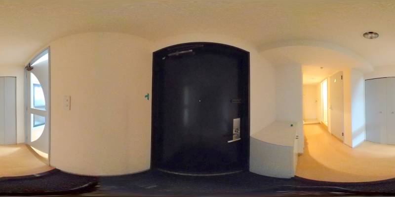 パノラマ画像玄関