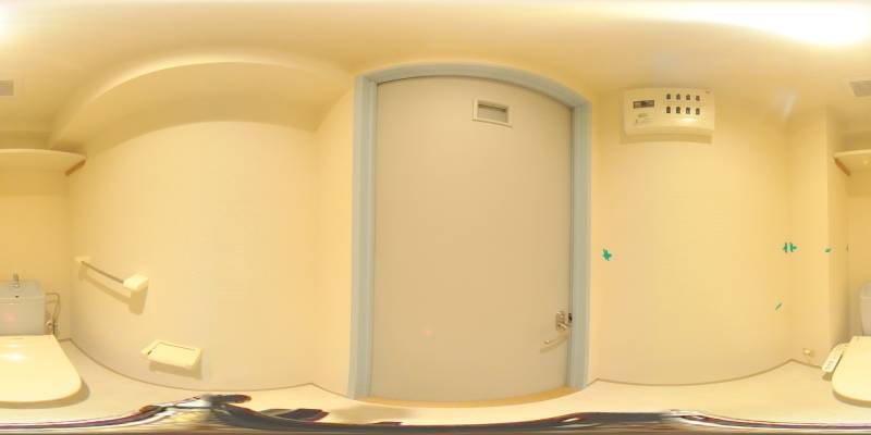 パノラマ画像トイレ