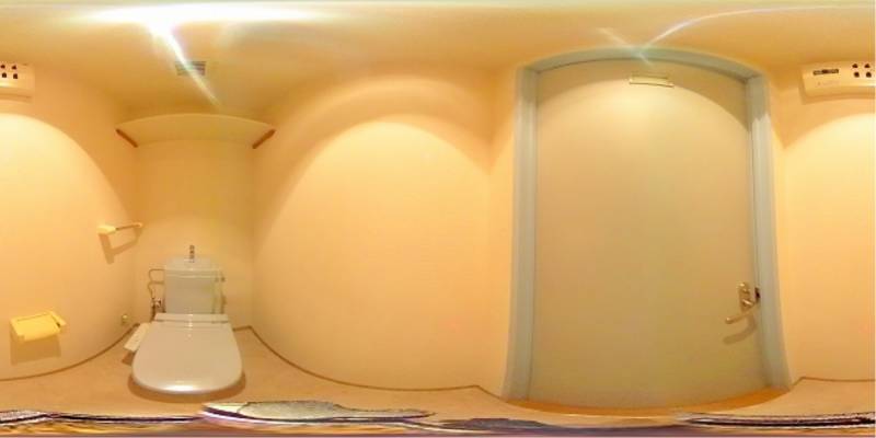 パノラマ画像トイレ