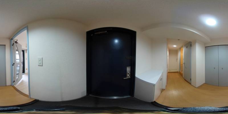 パノラマ画像玄関