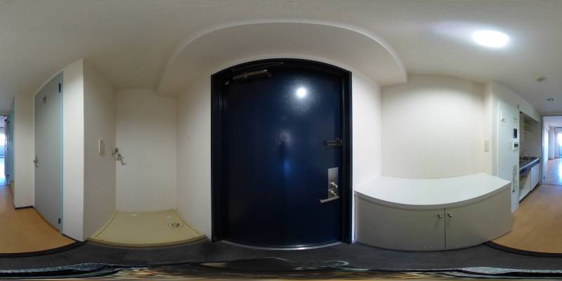 パノラマ画像玄関