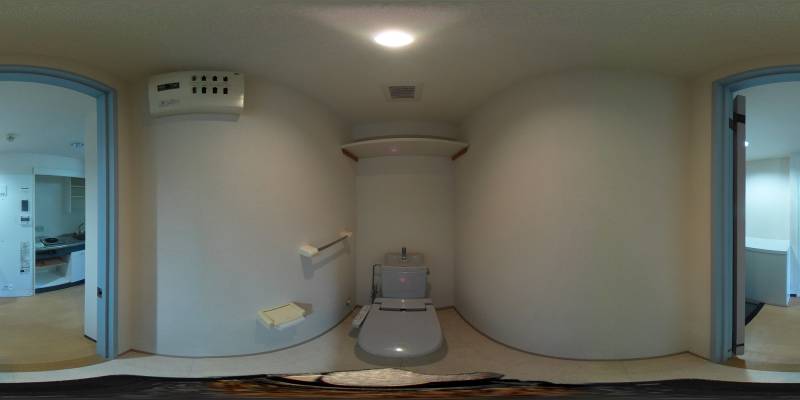 パノラマ画像トイレ