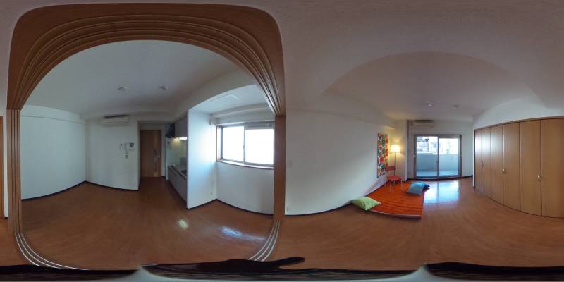 パノラマ画像洋室