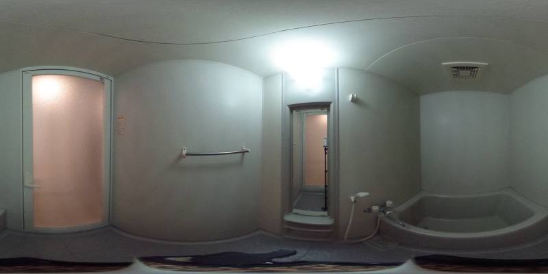 パノラマ画像バスルーム