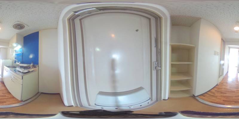 パノラマ画像玄関