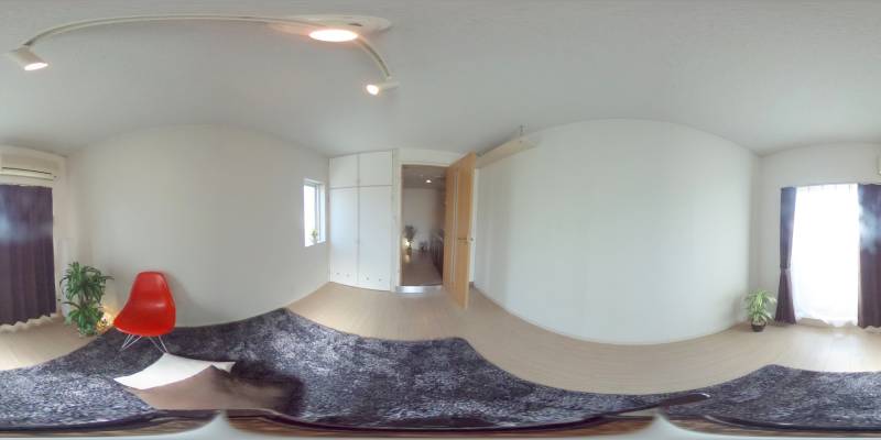 パノラマ画像洋室