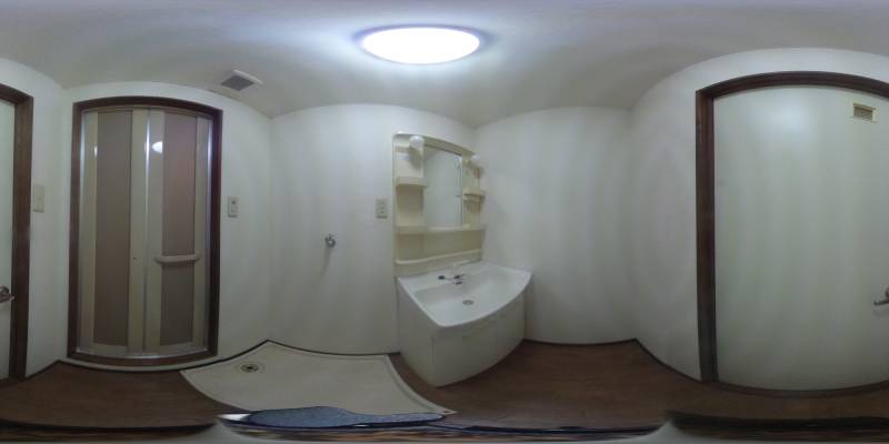 パノラマ画像洗面所