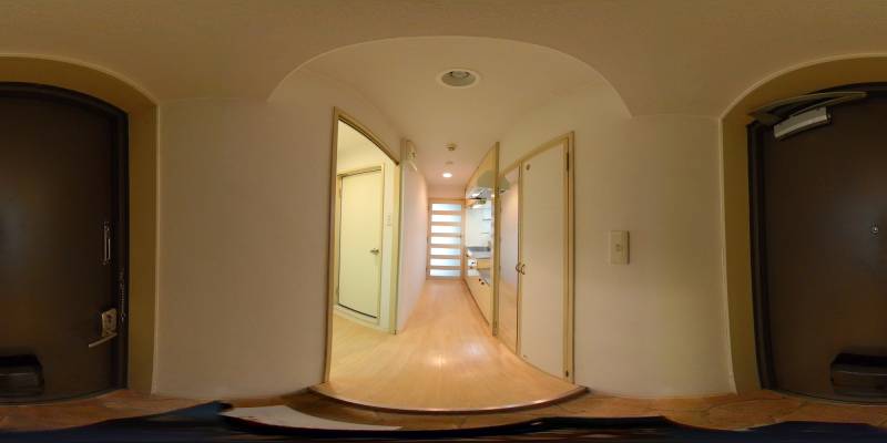 パノラマ画像玄関