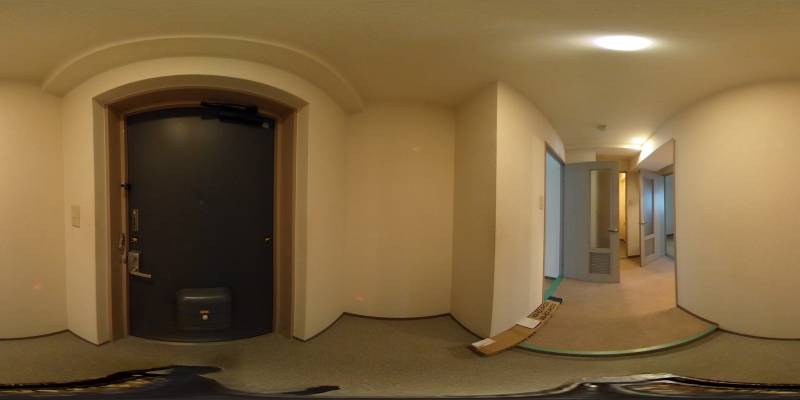 パノラマ画像玄関