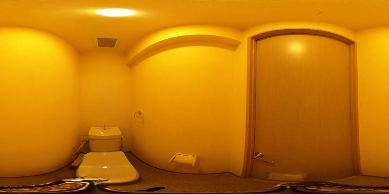 パノラマ画像トイレ