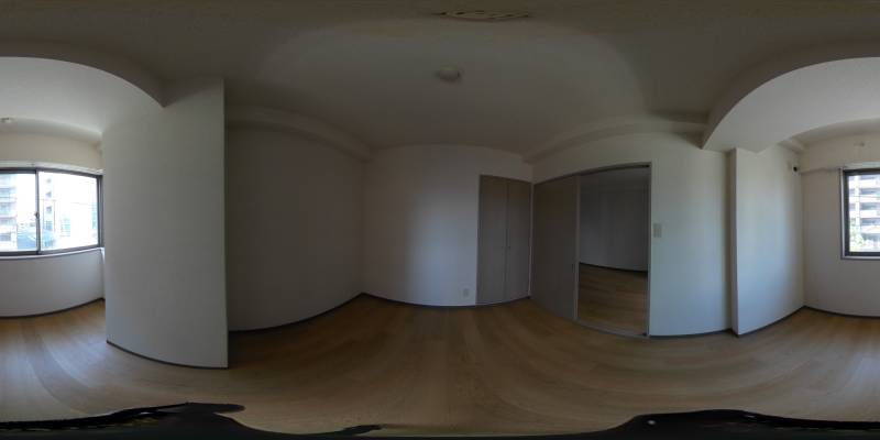 パノラマ画像洋室