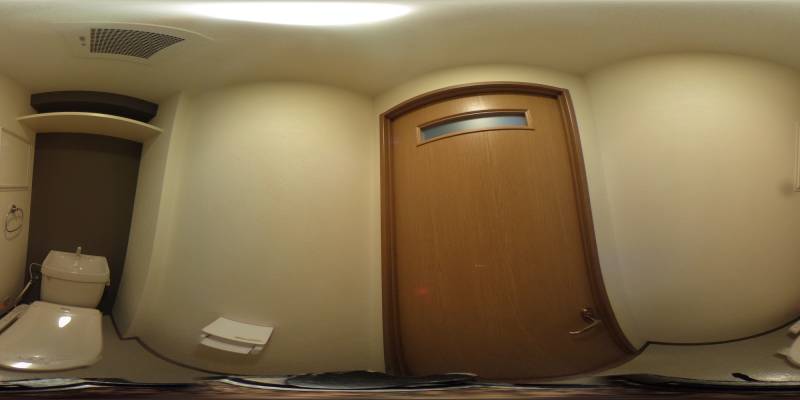 パノラマ画像トイレ