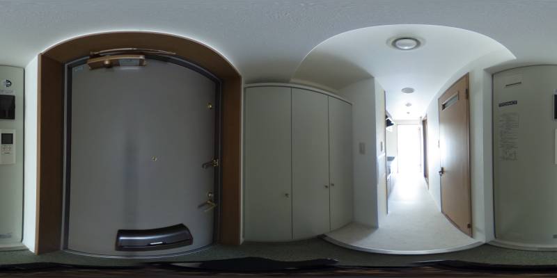 パノラマ画像玄関