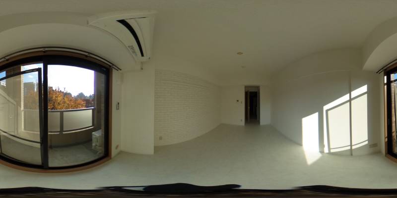 パノラマ画像洋室