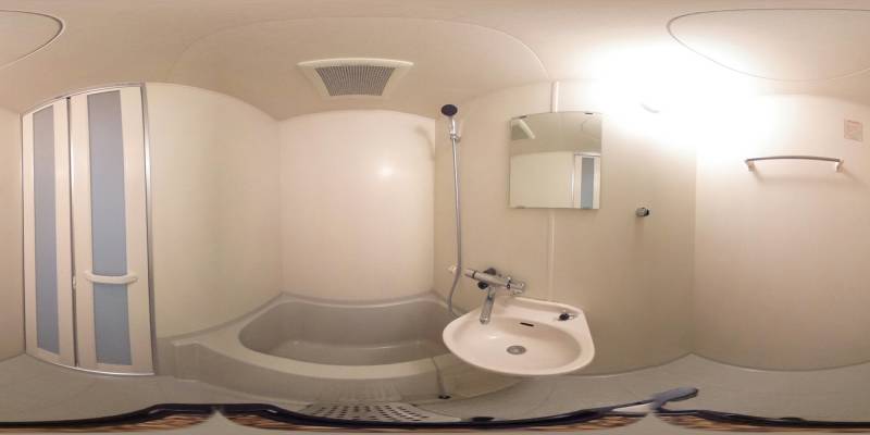 パノラマ画像バスルーム