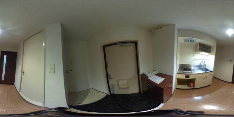 パノラマ画像玄関