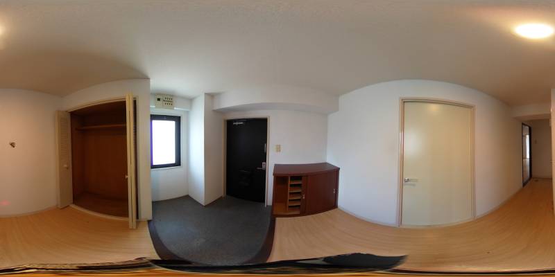 パノラマ画像玄関