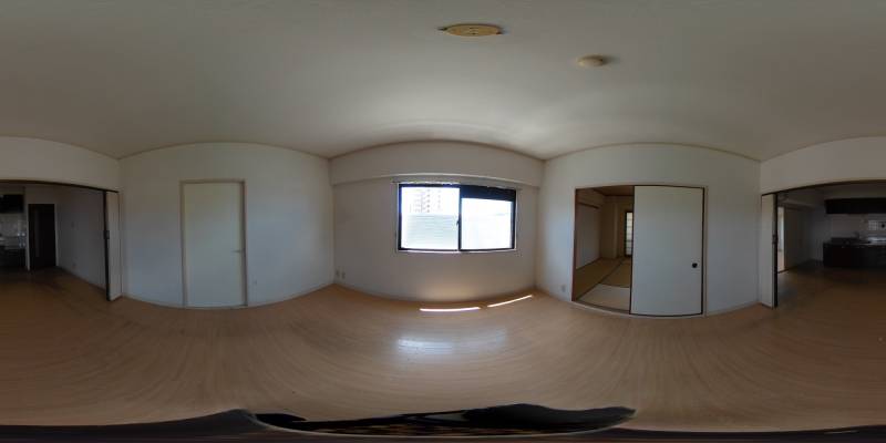 パノラマ画像リビング