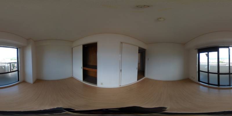 パノラマ画像洋室