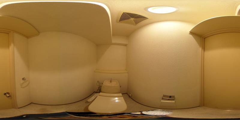 パノラマ画像トイレ