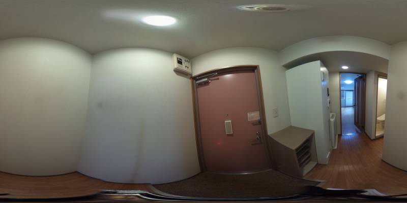 パノラマ画像玄関