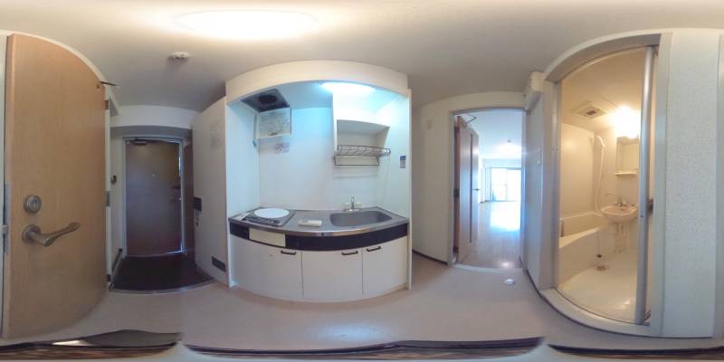 パノラマ画像キッチン