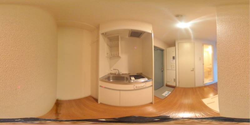 パノラマ画像キッチン