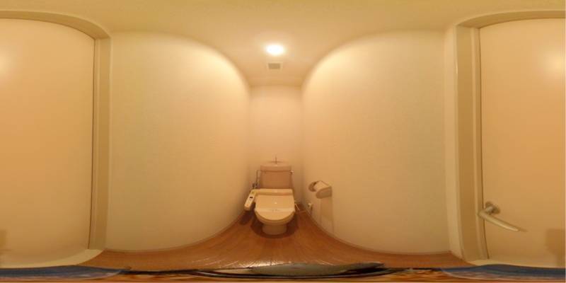 パノラマ画像トイレ