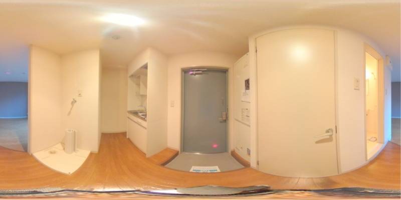 パノラマ画像玄関