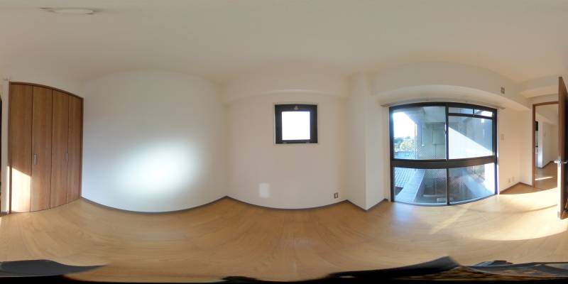 パノラマ画像洋室