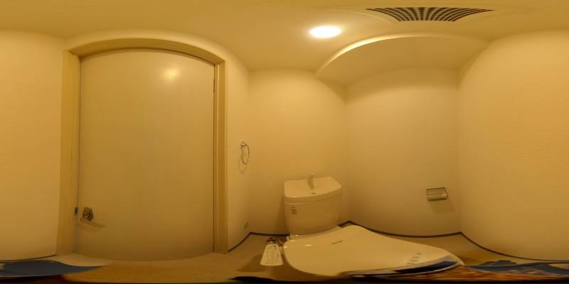 パノラマ画像トイレ