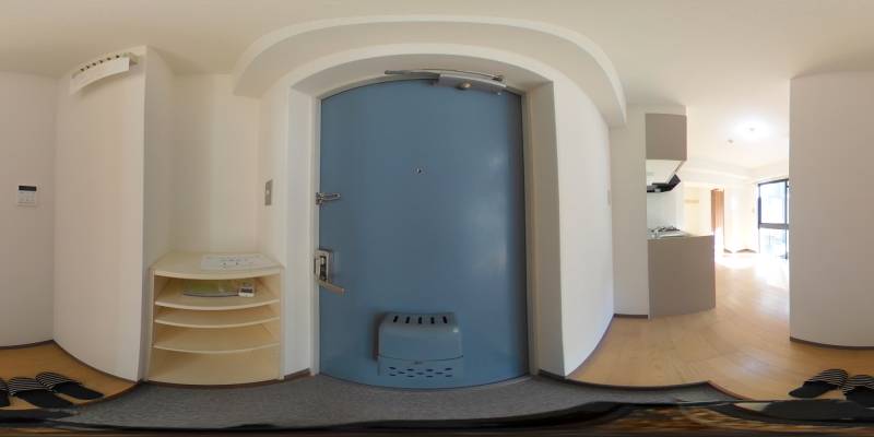 パノラマ画像玄関